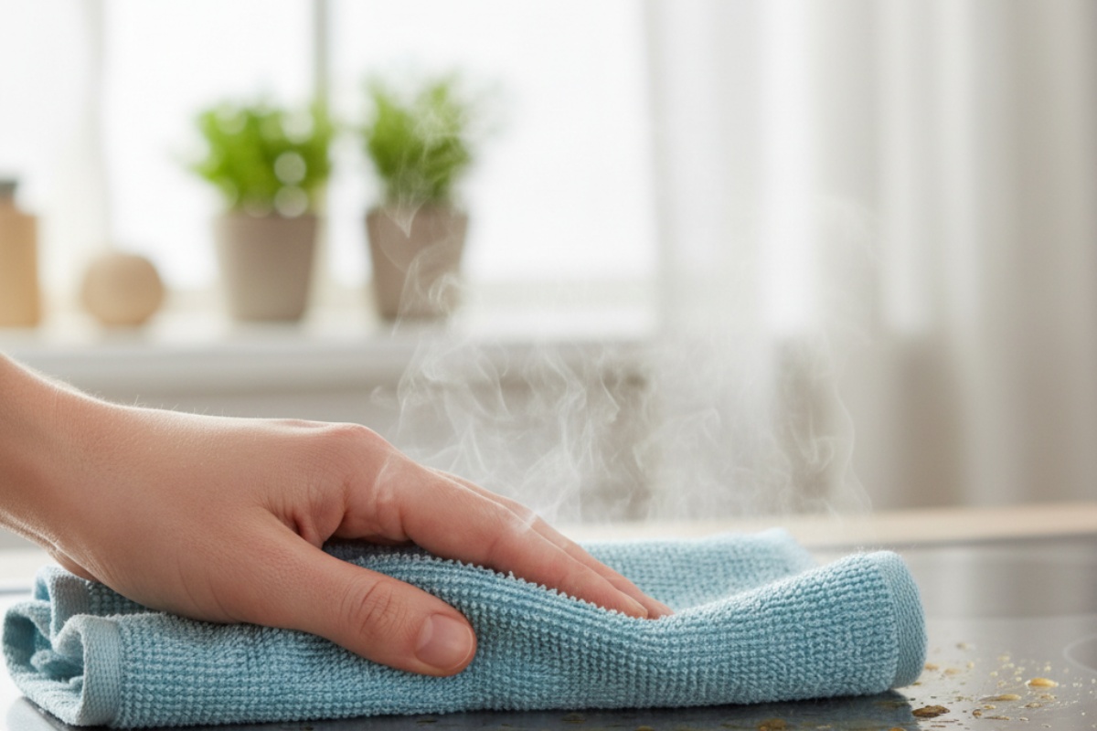 Stari ručnik i vruća voda: Tajna blistavo čistog štednjaka bez kapi kemikalija!