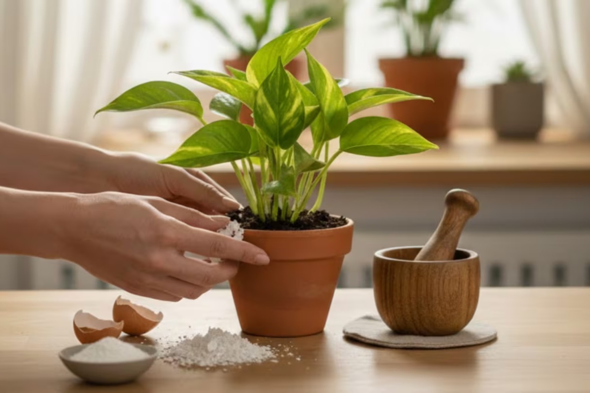 Stavljanje ljuski jaja u saksiju sa potusom: zašto se preporučuje i čemu služi – image 1