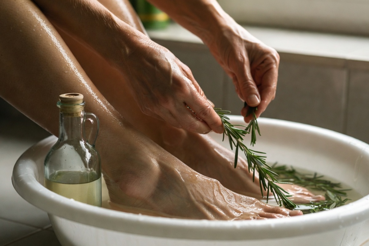 Pranje nogu sirćetom i ruzmarinom: zašto se preporučuje i kada je najbolje to raditi – image 1