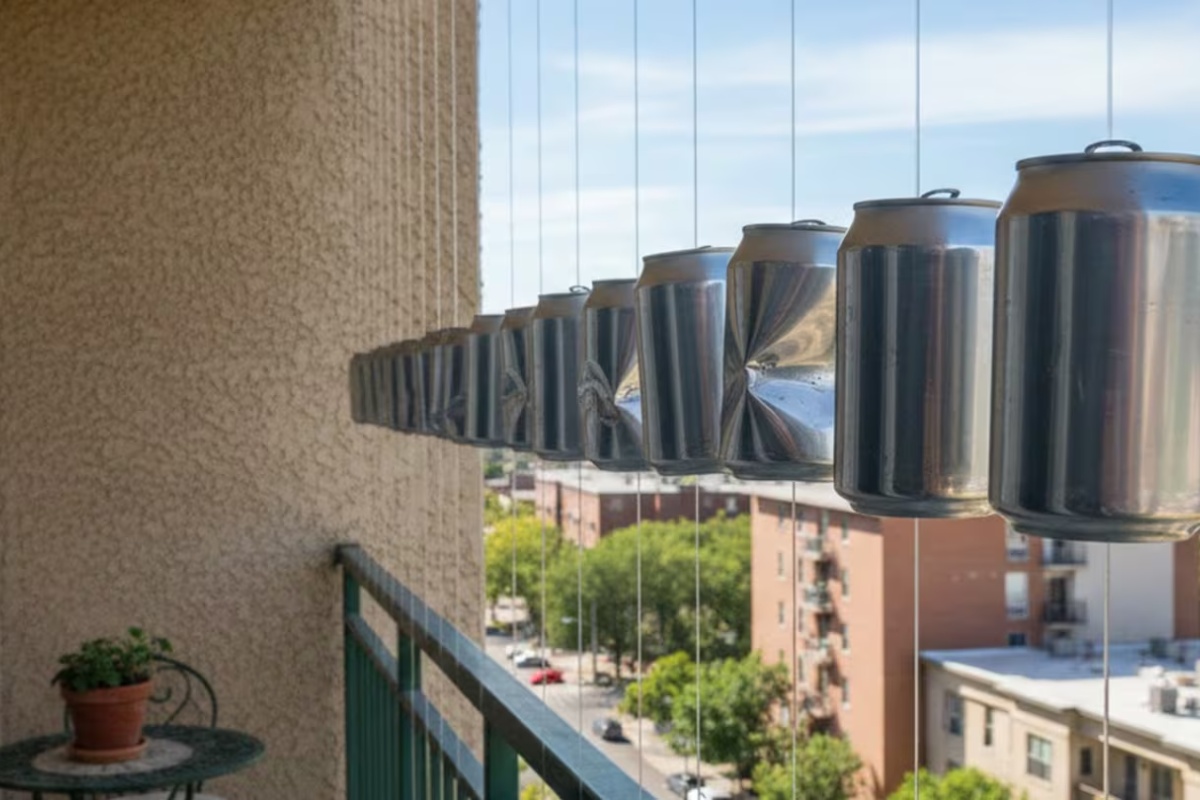 Kačenje limenki gaziranih pića na balkon: zašto se preporučuje i čemu služi – image 1