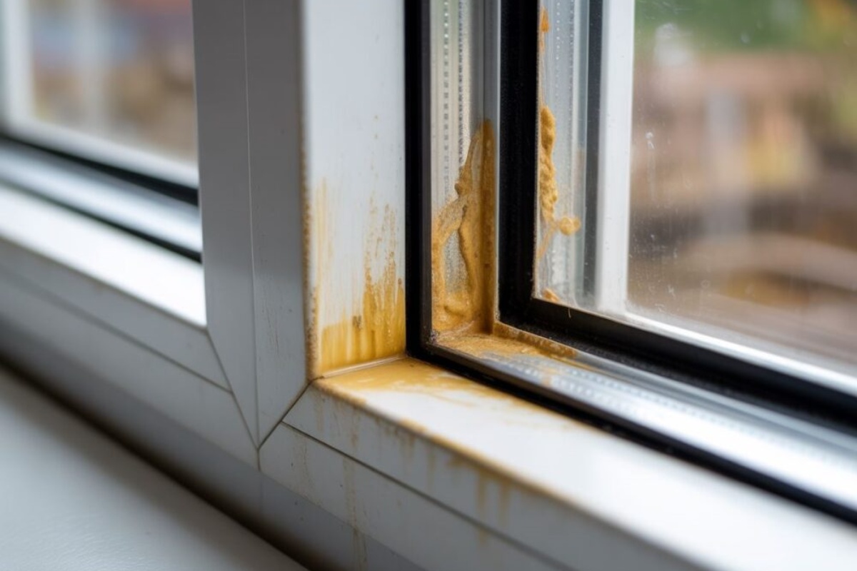 Pomešajte ovo sa vodom i nanesite na krpu. Žute mrlje sa PVC prozorskih okvira nestaju bez ribanja – image 1