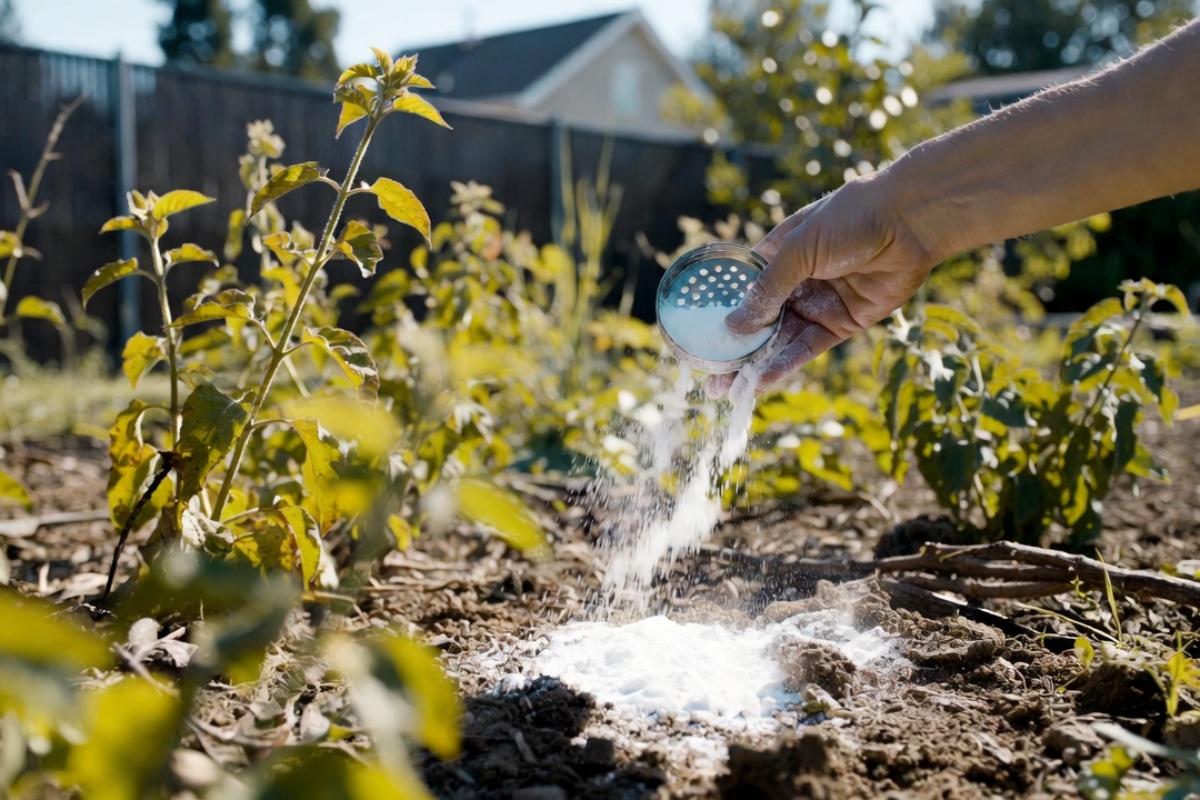 Posipanje sode bikarbone po bašti: čemu služi i zašto je stručnjaci preporučuju – image 1