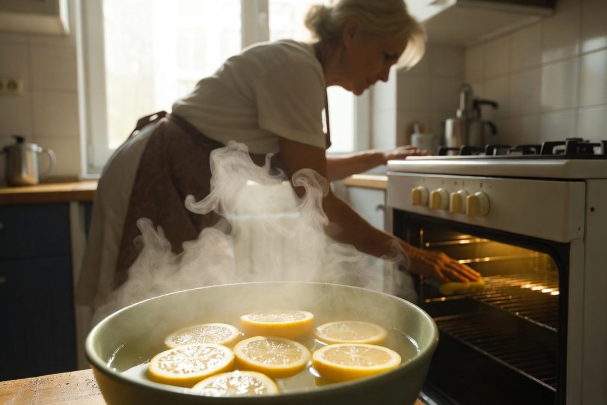 «Čistila sam rernu s mukom, sve dok nisam otkrila ovaj trik sa toplom vodom i limunom» – image 1