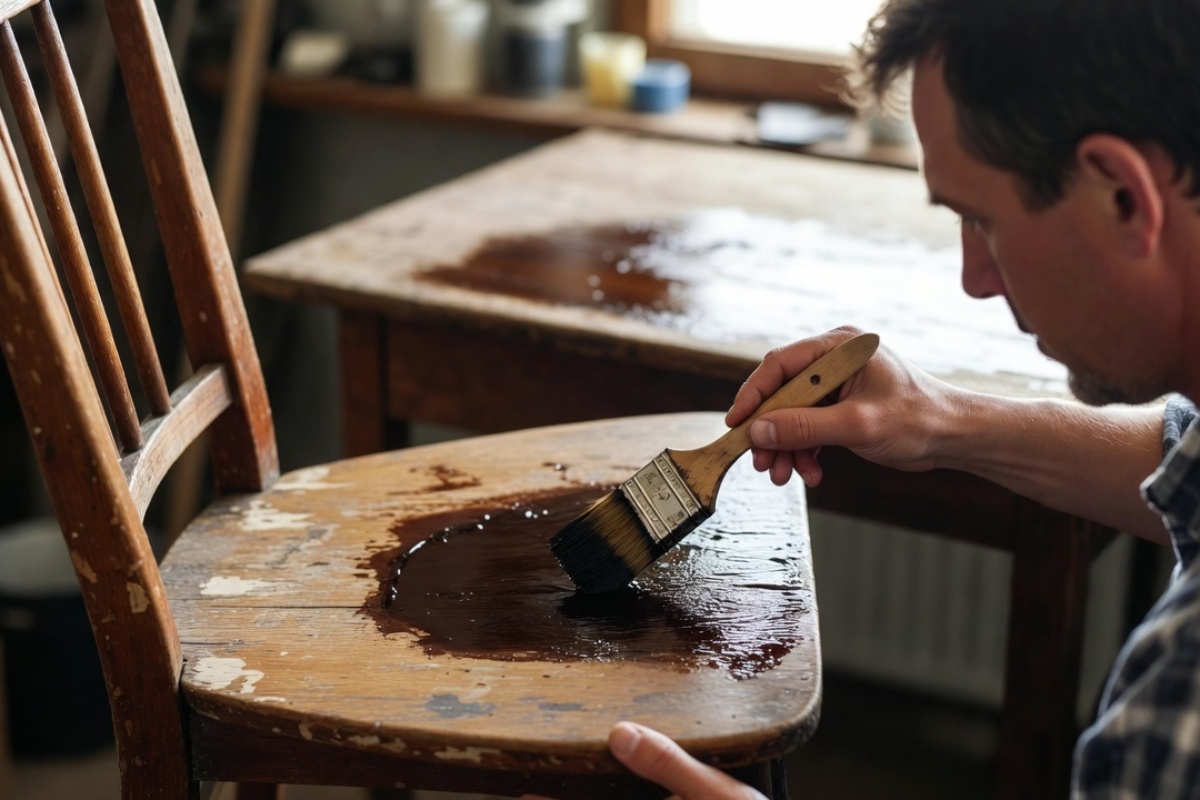 Bez laka i skupih proizvoda: kako obnoviti stari drveni nameštaj sa samo dva sastojka – image 1
