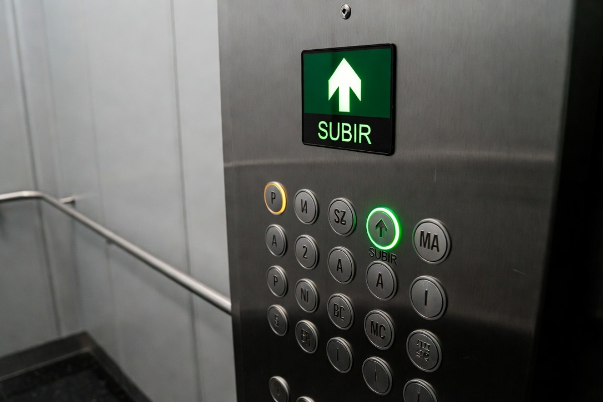 Koje dugme treba pritisnuti ako je lift dole, a želite da se popnete? – image 1