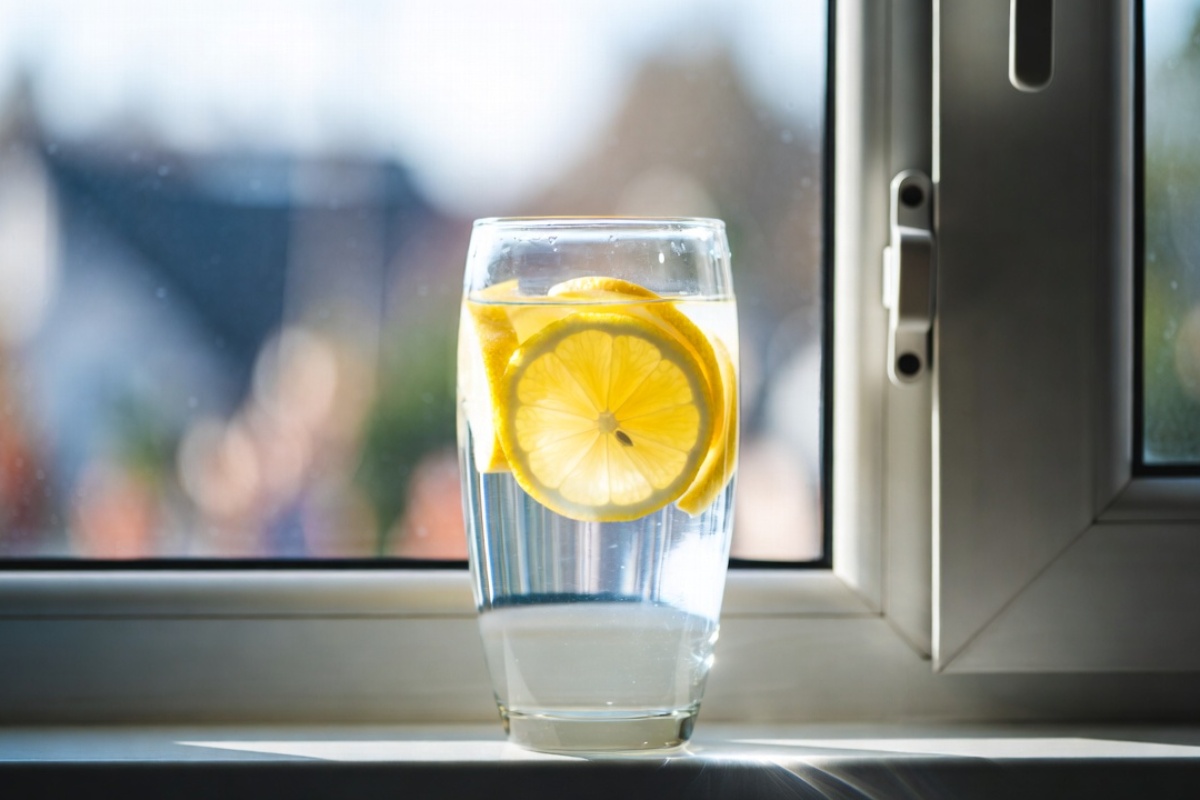 Stavite čašu vode sa limunom pored prozora: zašto se to preporučuje i čemu služi – image 1