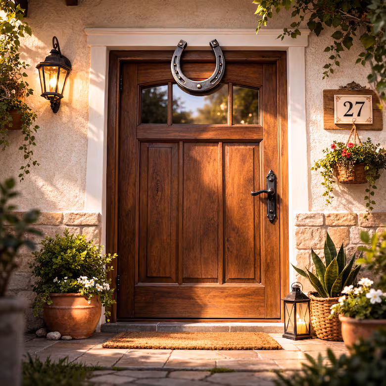 Šta znači staviti potkovicu na vrata kuće, prema Feng Šuiju – image 1