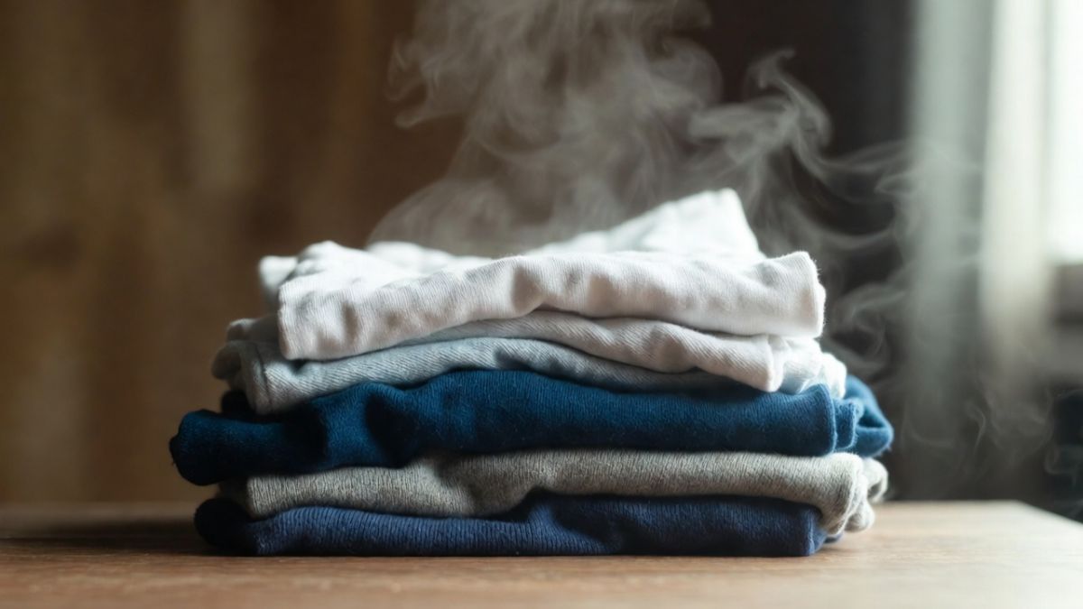 Miris vlage ili „loše osušena“ čista odeća: kako ga ukloniti u 5 koraka – image 1