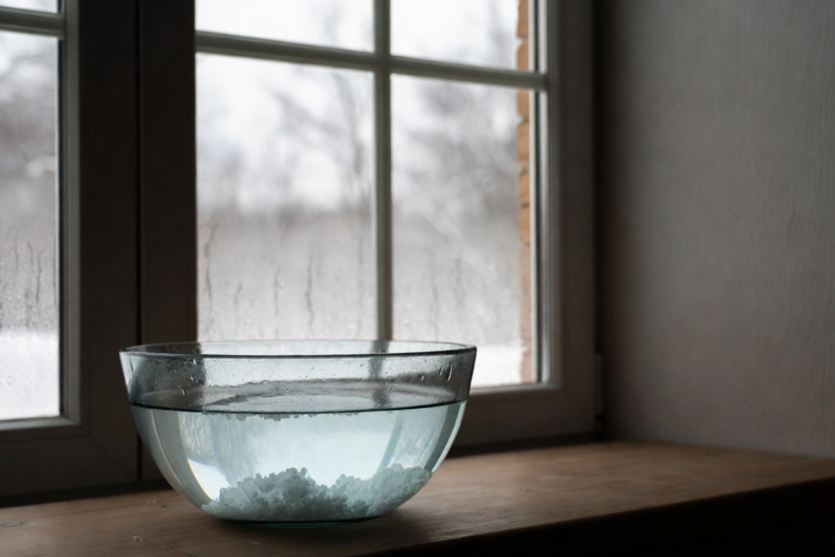 Činija slane vode pored prozora zimi: ovaj jednostavan trik deluje podjednako dobro kao aluminijumska folija leti – image 1