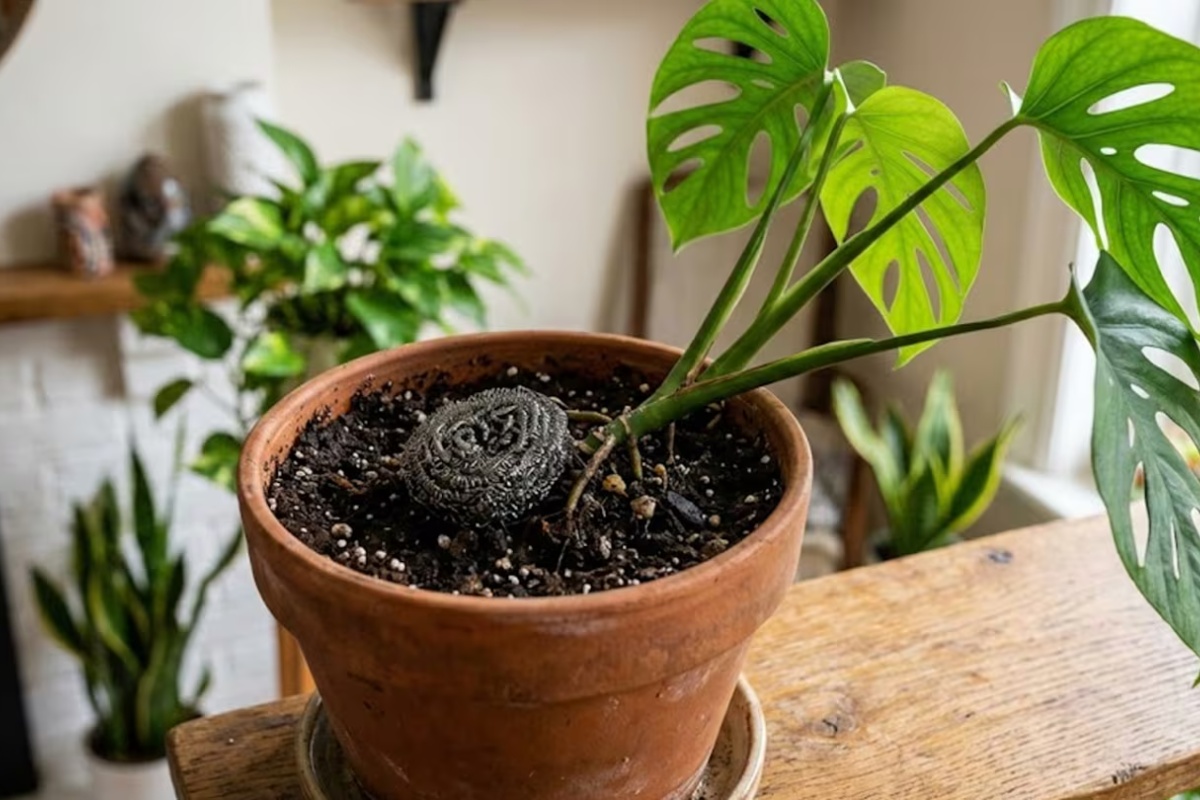 Stavljanje čelične vune u zemlju za biljke: zašto se preporučuje i čemu služi – image 1