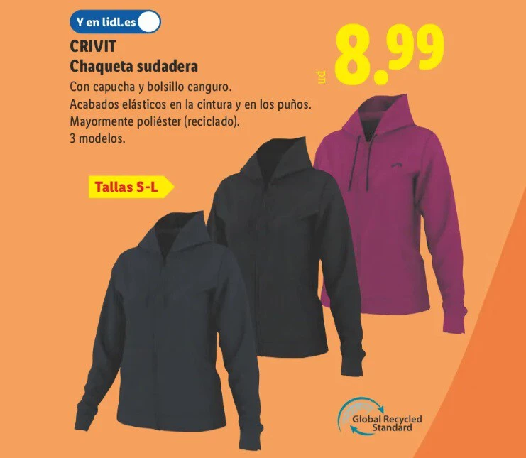 Sutra, u ponedeljak 16. februara, u Lidl stiže sportska jakna po neverovatno niskoj ceni koju ćemo najviše koristiti pre kraja zime – image 2