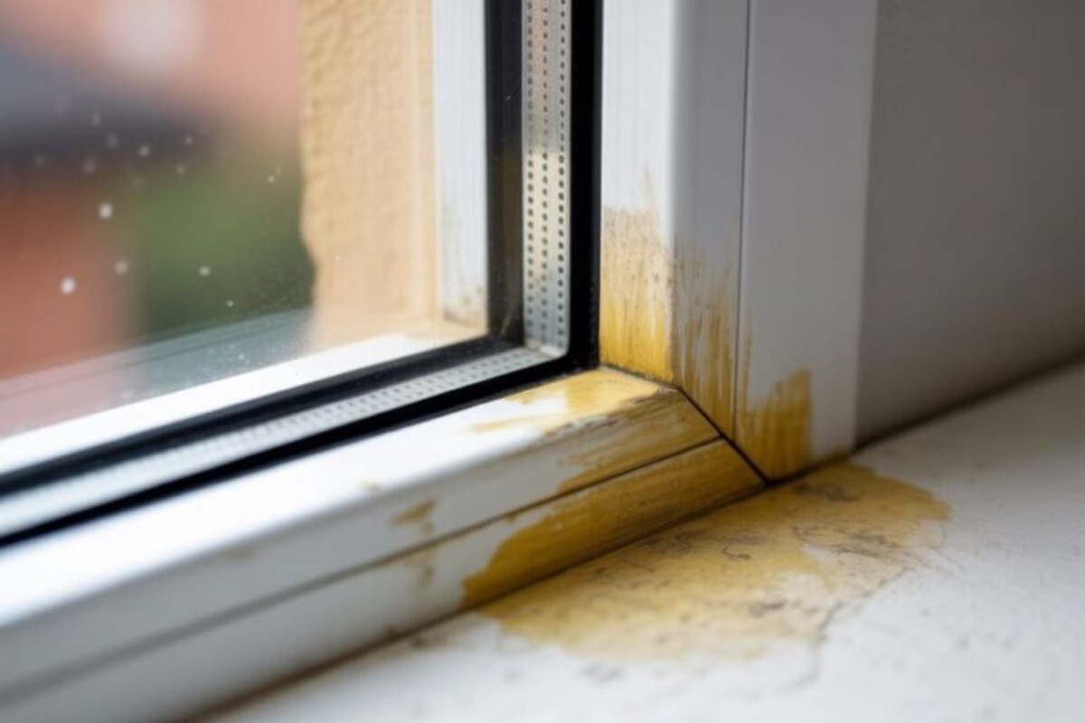 Pomešajte ovo sa vodom i nanesite na krpu. Žute mrlje sa PVC prozorskih okvira nestaju bez ribanja – image 2