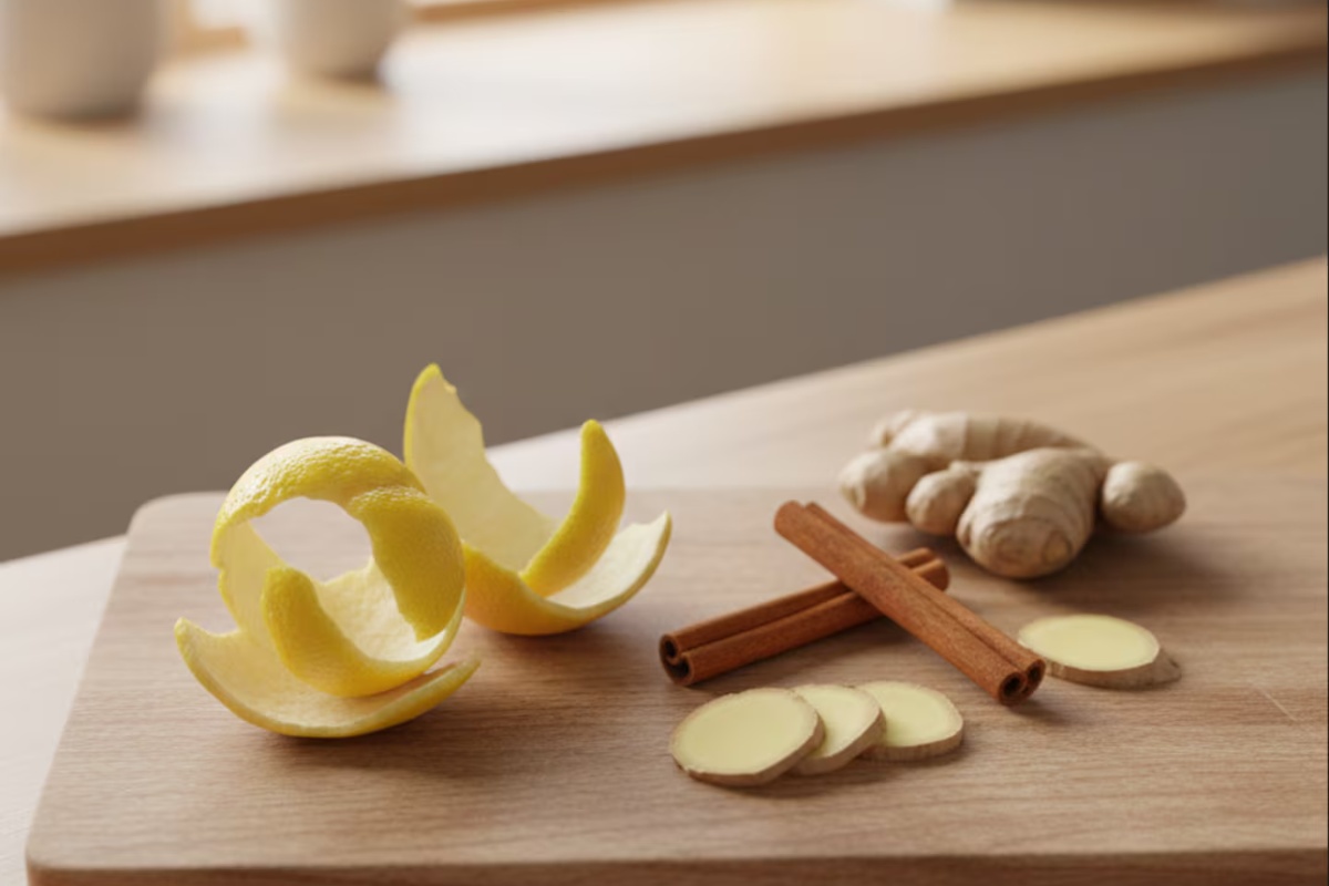 Kuvanje kora limuna, cimeta i đumbira: zašto se preporučuje i čemu služi – image 2