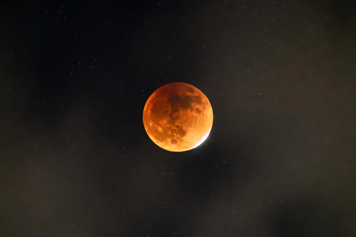 Faze pomračenja i crveni Mesec