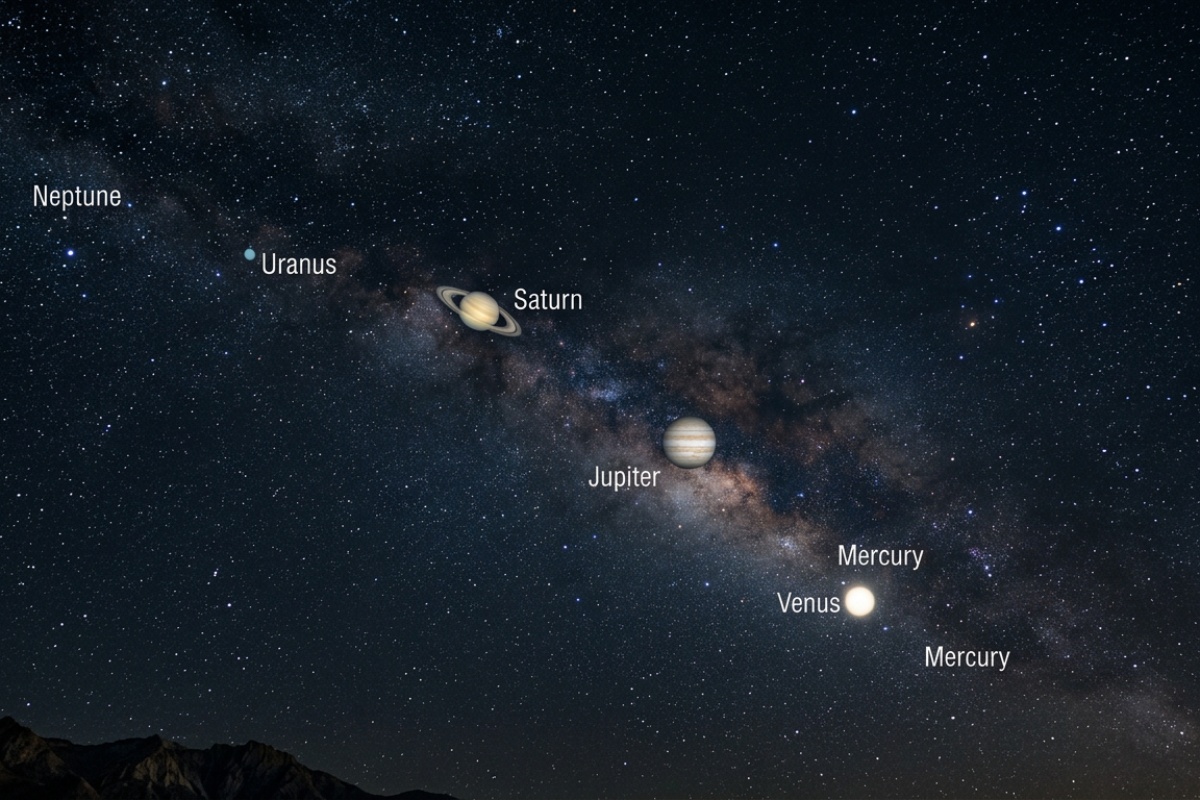 U nebu nad Srbijom moći će da se posmatra parada šest planeta – image 2