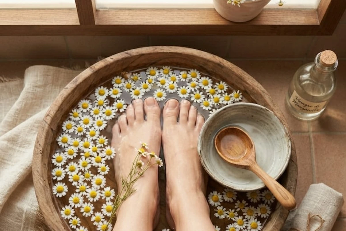 Pranje nogu sirćetom i kamilicom: Zašto se preporučuje i kada je najbolje vreme za to – image 1