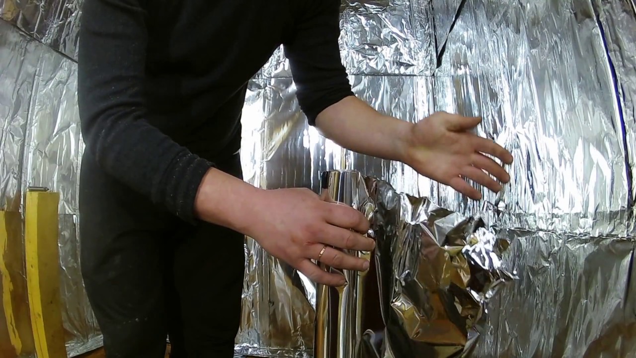 Arhitekti preporučuju prekrivanje zidova aluminijskom folijom: 