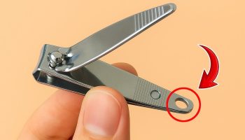 Mihin tarvitaan pieni reikä manikyyrisaksissa?