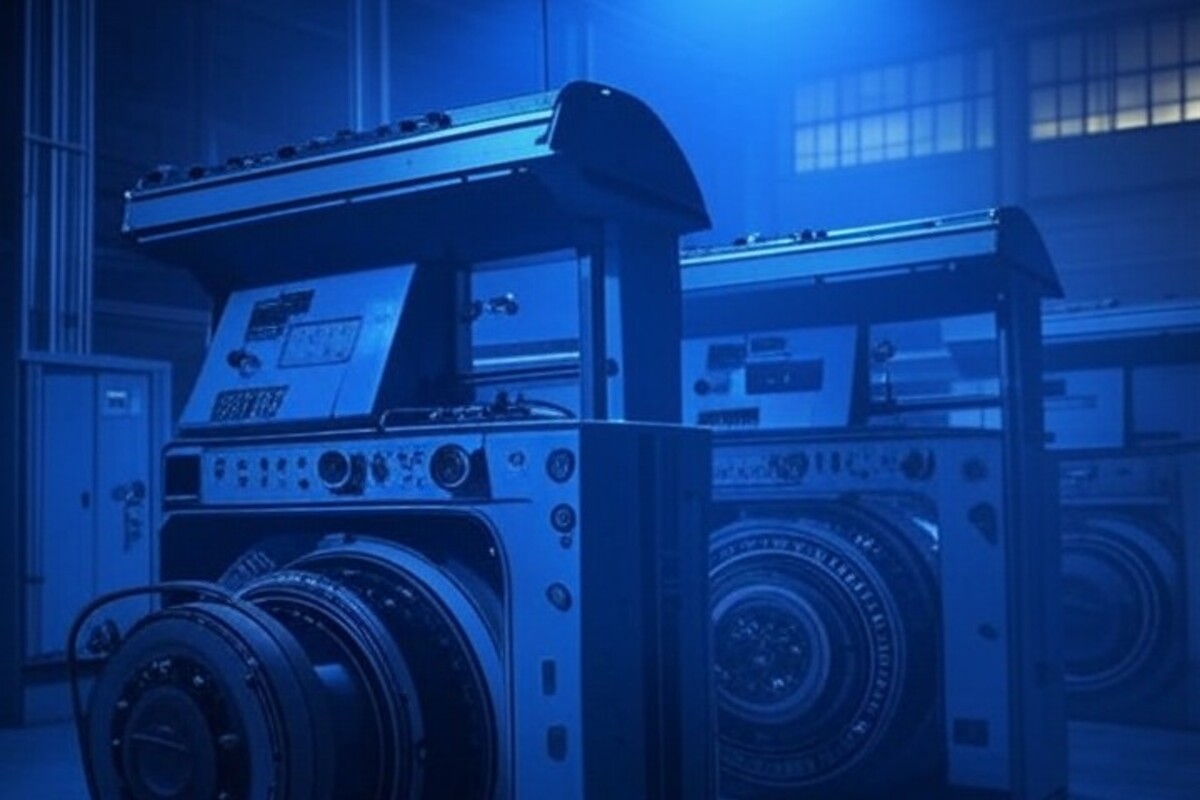 Industrijska proizvodnja tableta u tajnoj laboratoriji