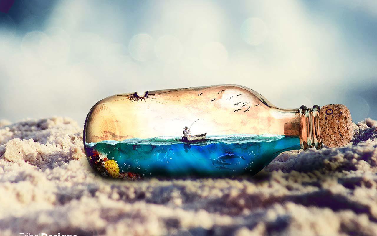 Dacă aveți sticle de sticlă goale, înseamnă că aveți un adevărat tezaur: de la un recipient uitat la un element decorativ modern.