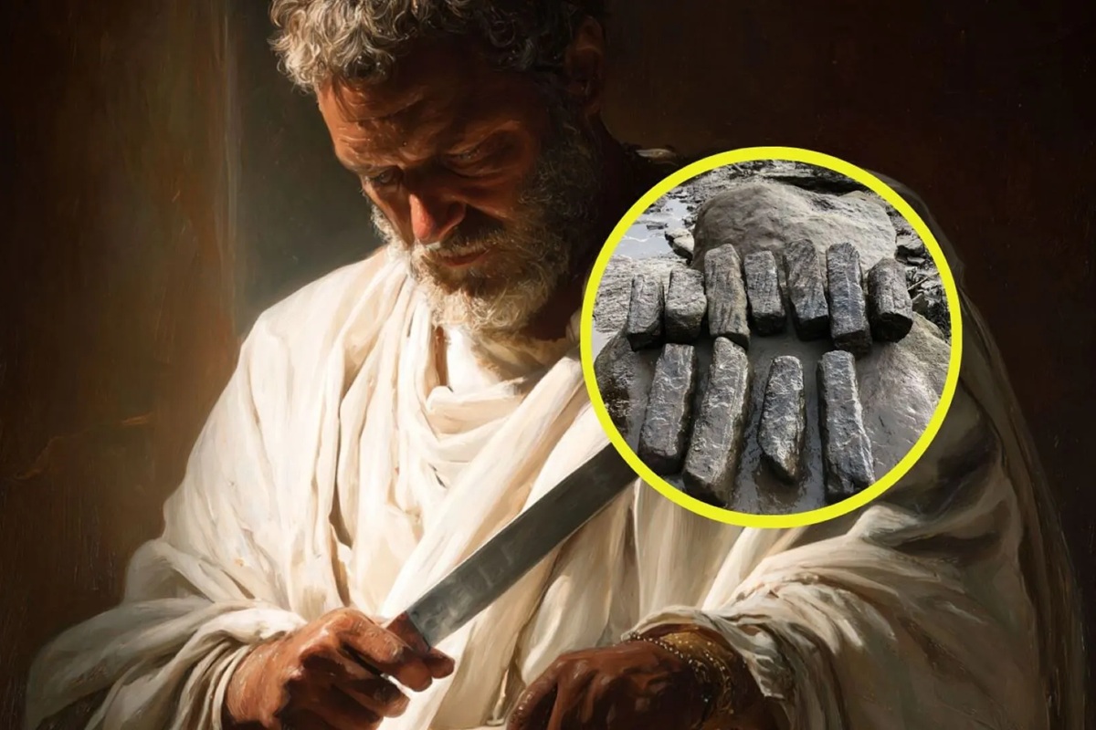 In Engeland wordt de grootste werkplaats voor de productie van wetstenen uit het Romeinse Rijk ontdekt