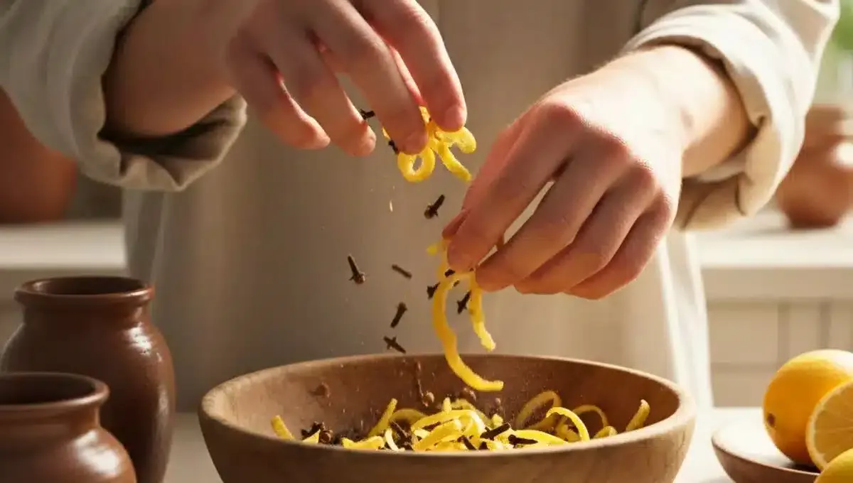 Miješanje limunove kore s klinčićima: zašto se preporučuje i za što je dobro.