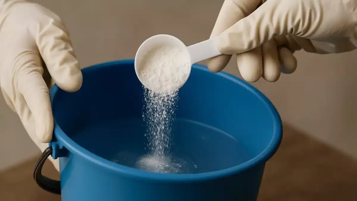 Ponovljeno izbjeljivanje voćaka zimi. Dodajte ga vapnu - zaštita će biti bolja.