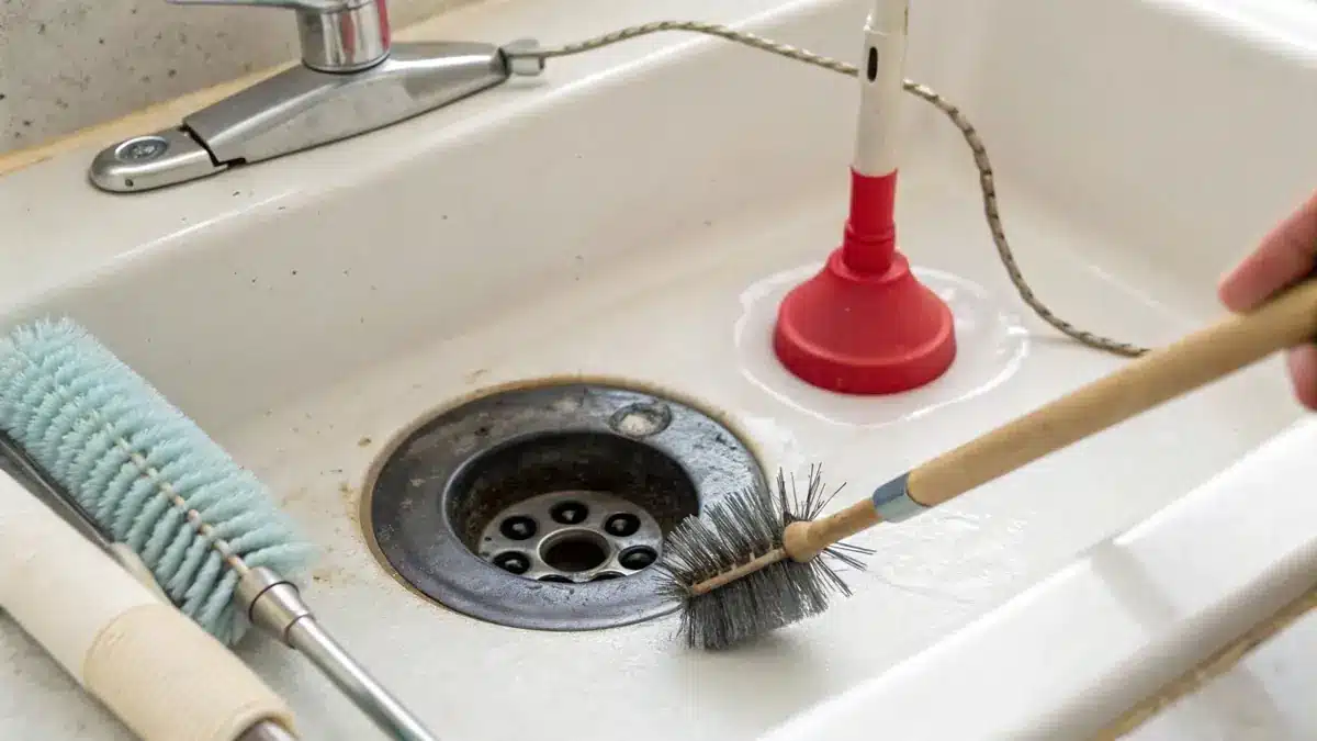 Kako brzo očistiti odvod u kupaonici: 4 učinkovita načina