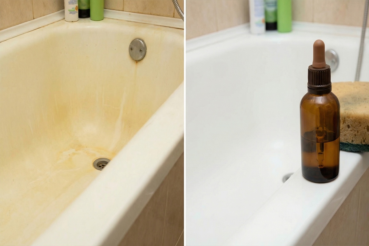Ni Domestos, ni soda: ovo jeftino ljekarničko sredstvo će očistiti čak i najstarije žute naslage u kadi do snježnobijelog sjaja.