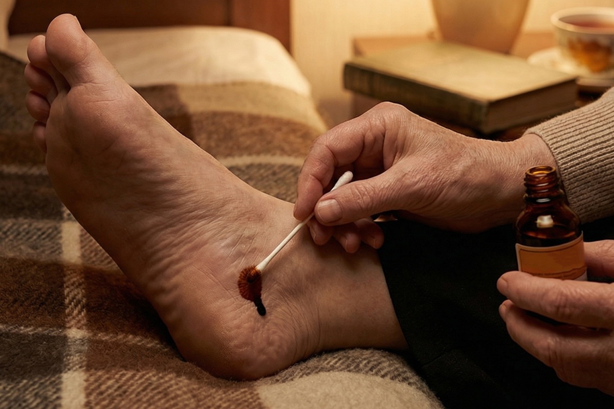 Zašto su naše bake trljale pete jodom prije spavanja: zaboravljena metoda koja djeluje bolje od modernih tableta