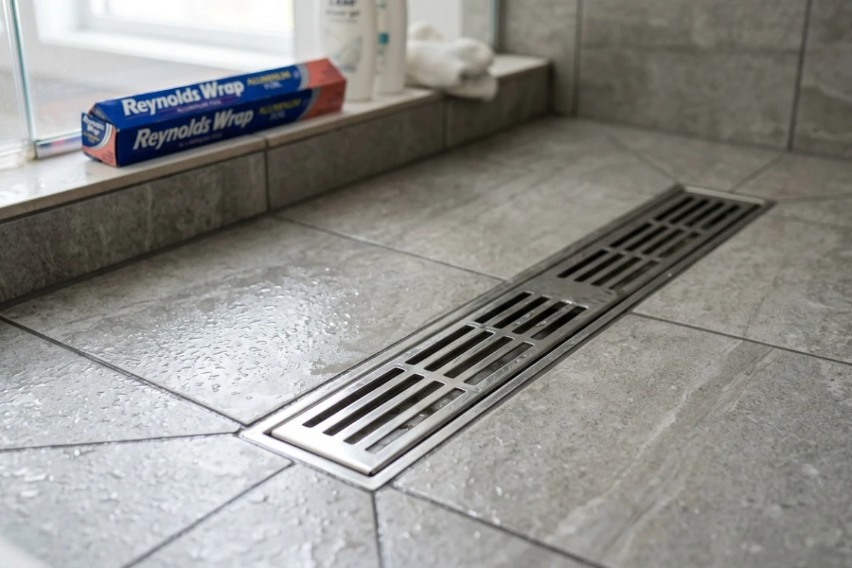 Stavite aluminijumsku foliju na rešetku tuš kabine: čemu služi i kada to treba uraditi
