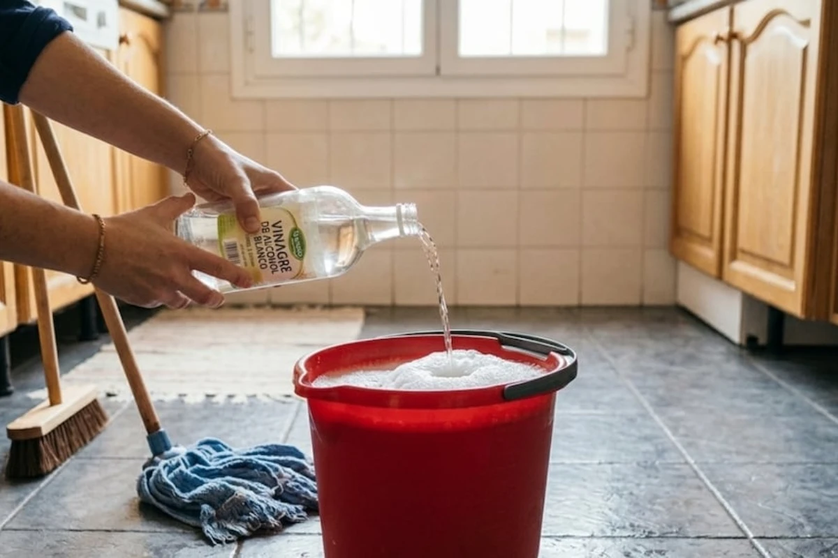 Zašto se preporučuje dodavanje sirćeta u vodu za čišćenje podova