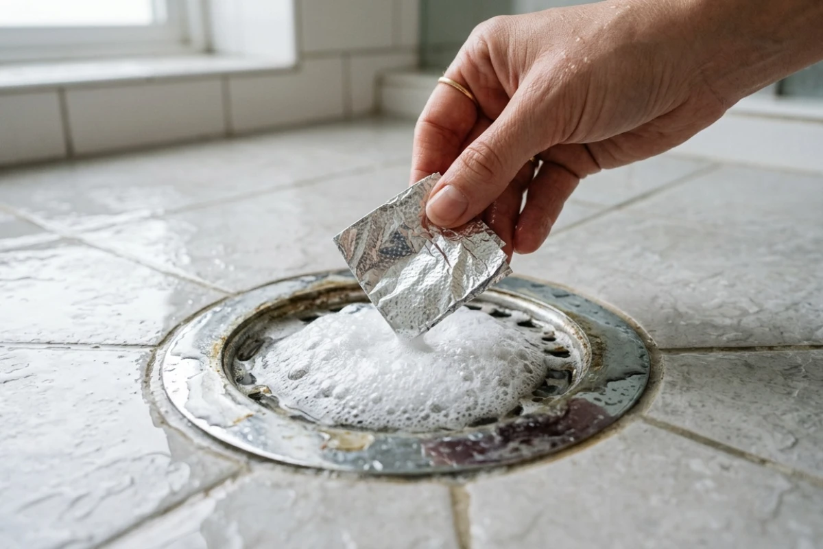 Stavite aluminijumsku foliju na rešetku tuš kabine: čemu služi i kada to treba uraditi – image 2