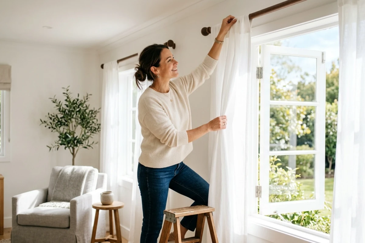 Pranje zavesa sirćetom i krupnom solju: čemu služi i zašto se preporučuje – image 3