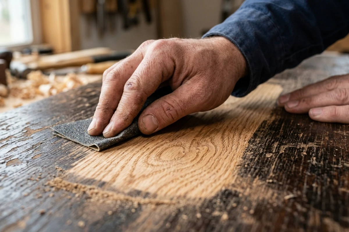 Uklanjanje nakupljenog bajca i poliuretana sa drveta: dobar način koji će vam se sigurno dopasti – image 2