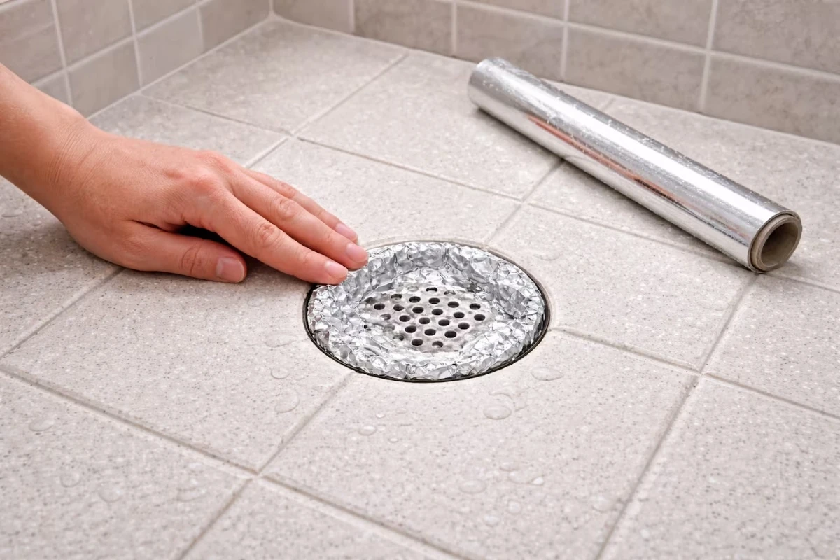 Stavite aluminijumsku foliju na rešetku tuš kabine: čemu služi i kada to treba uraditi – image 1